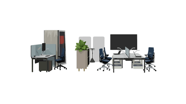Small fitted office